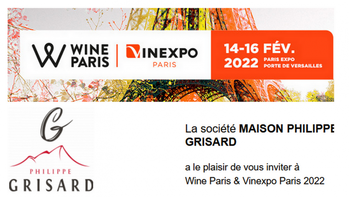 Retrouvez-nous au salon professionnel Wine Paris