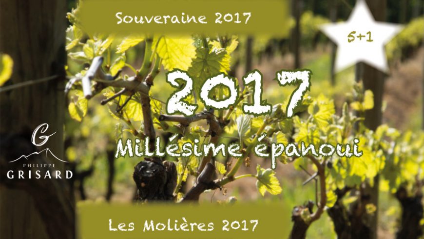 Offre de printemps – 2017 Millésime épanoui