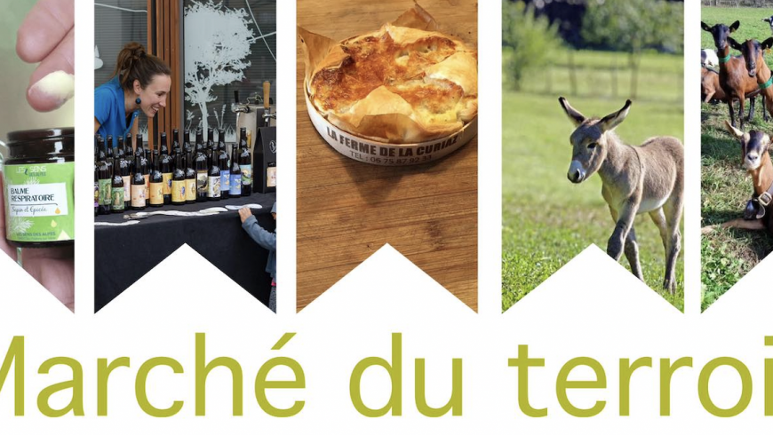 Marché du terroir – Saint Pierre d’Albigny – 5 août