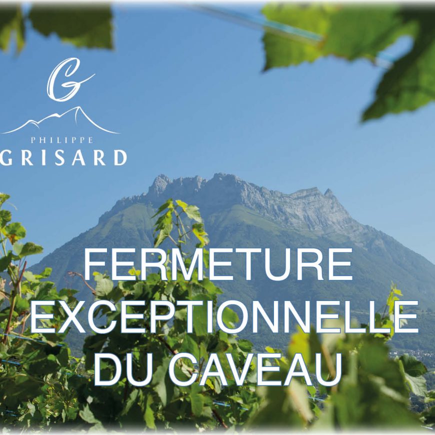 Fermeture exceptionnelle