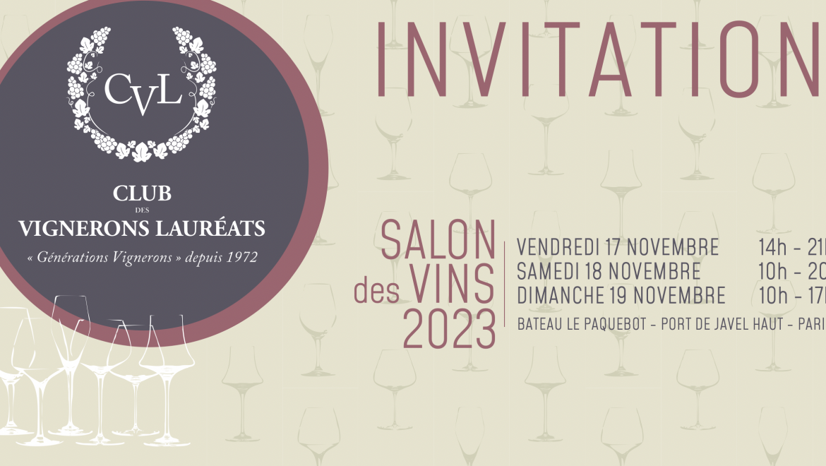 Salon de Paris – Club des Vignerons Lauréats