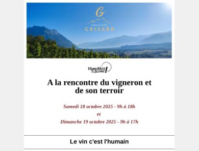 Portes ouvertes le samedi 18 et dimanche 19 octobre 2025 !