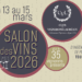 Salons des vins à Toulouse du 13 au 15 mars. Nous y serons !